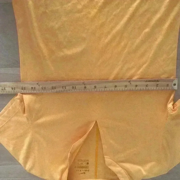 Nike dri fit mock neck polo orange xs - Picture 6 of 6